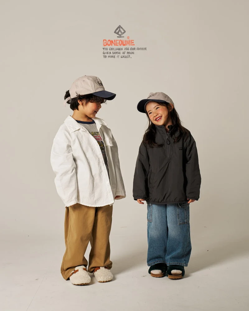 Boneoune - Korean Children Fashion - #magicofchildhood - Mocha Daily Pants - 5