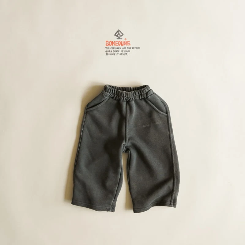 Boneoune - Korean Children Fashion - #magicofchildhood - Under Pigment Wide Pants - 2