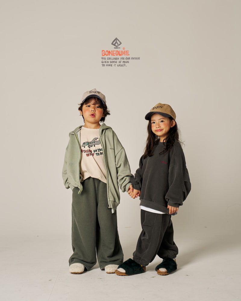 Boneoune - Korean Children Fashion - #magicofchildhood - One Two Plane Tee - 9