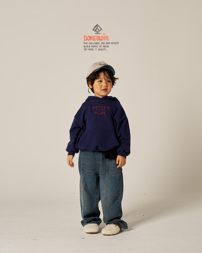 Boneoune - Korean Children Fashion - #magicofchildhood - Tranvi Denim Pants - 6