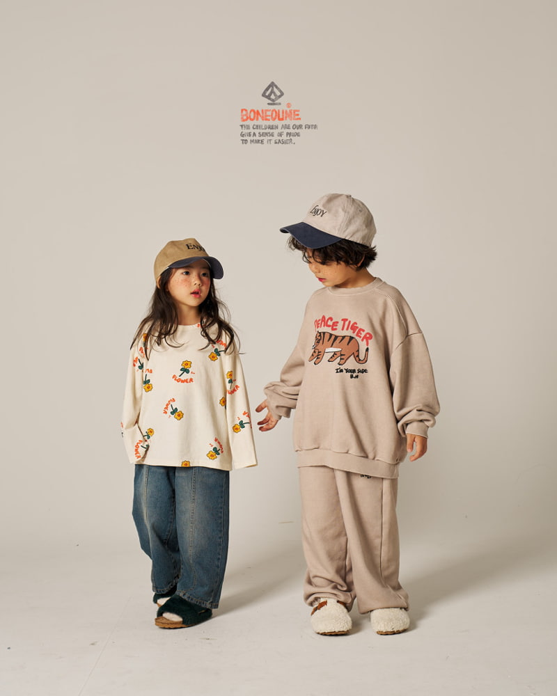 Boneoune - Korean Children Fashion - #minifashionista - Tiger Sweatshirts - 11