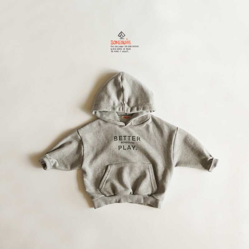 Boneoune - Korean Children Fashion - #minifashionista - Better Play Hood Top - 6