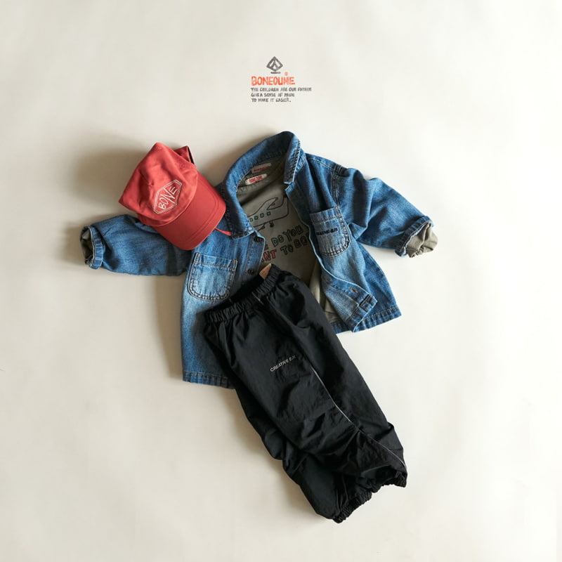 Boneoune - Korean Children Fashion - #minifashionista - Wakki Two Tuck Jogger Pants - 5