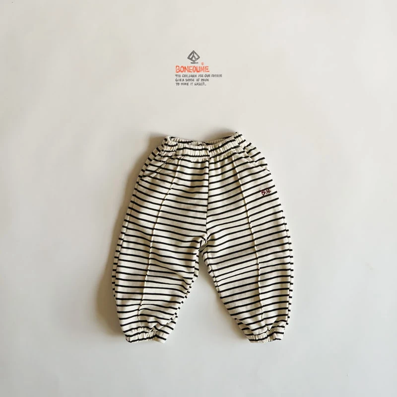 Boneoune - Korean Children Fashion - #prettylittlegirls - Piano Jogger Pants - 3