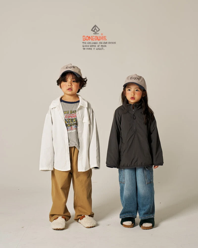 Boneoune - Korean Children Fashion - #prettylittlegirls - Mocha Daily Pants - 7