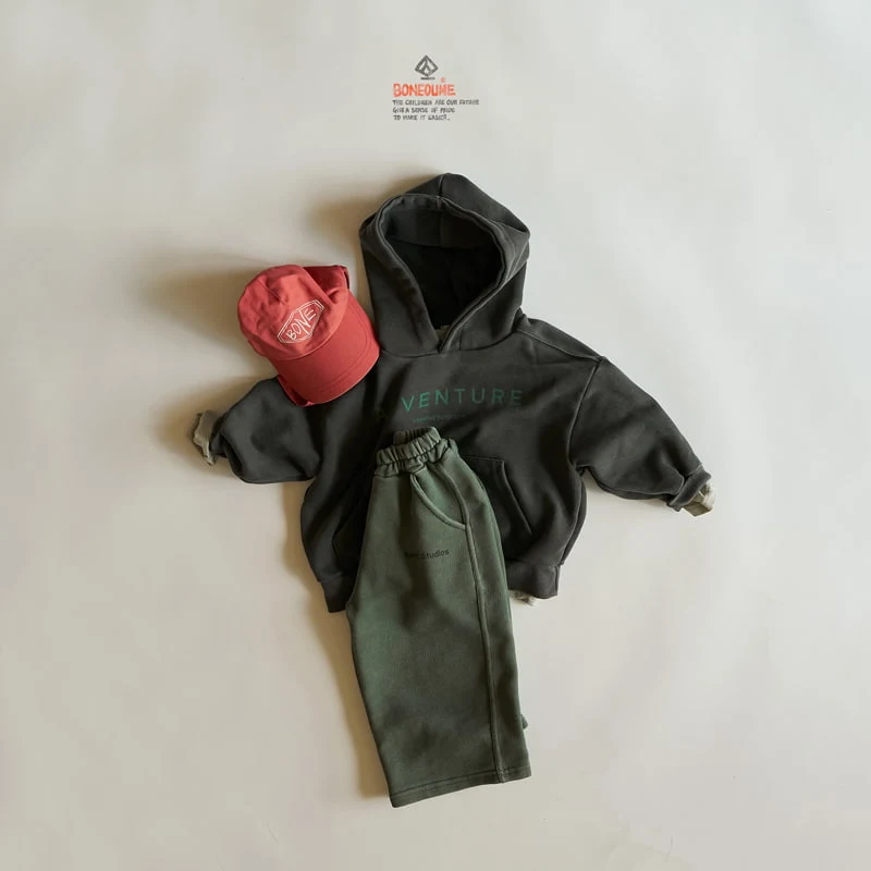 Boneoune - Korean Children Fashion - #stylishchildhood - Adventure Pigment Hood Top - 3