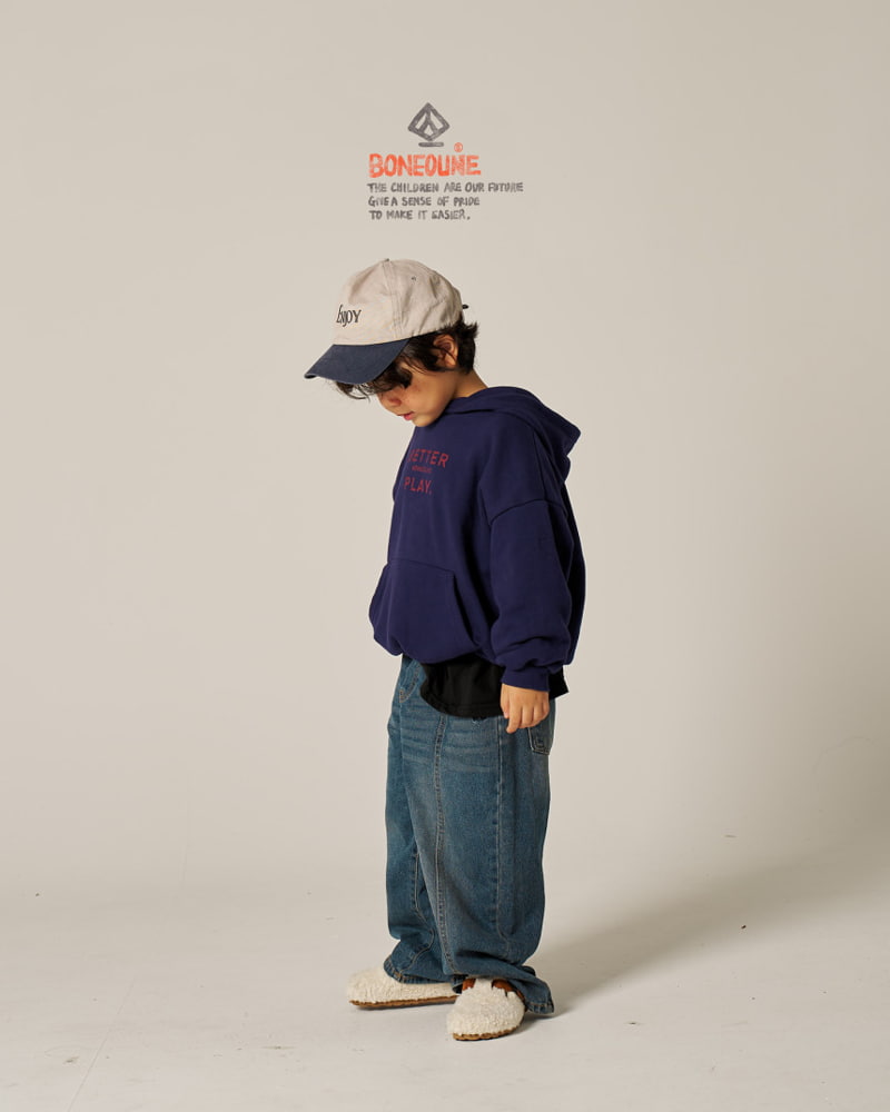 Boneoune - Korean Children Fashion - #stylishchildhood - Tranvi Denim Pants - 11