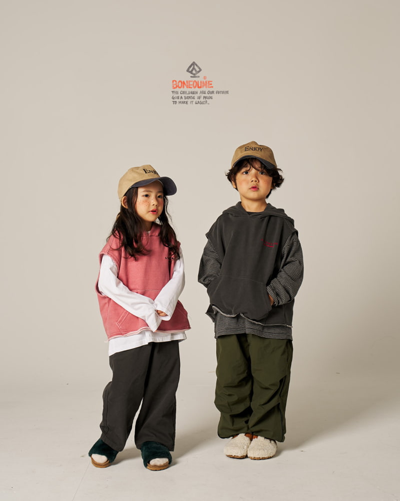 Boneoune - Korean Children Fashion - #stylishchildhood - Wakki Two Tuck Jogger Pants - 9