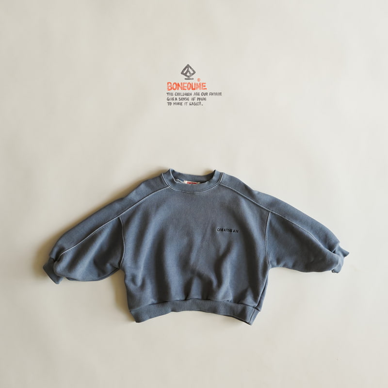 Boneoune - Korean Children Fashion - #todddlerfashion - Grungy Sweatshirts - 3