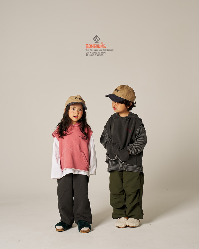 Boneoune - Korean Children Fashion - #toddlerclothing - Wakki Two Tuck Jogger Pants - 8