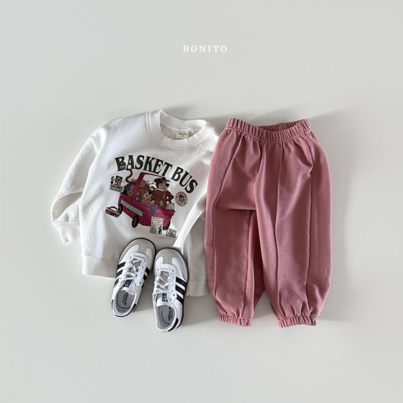 Bonito - Korean Baby Fashion - #babyboutique - Basket Bear Sweatshirts - 11