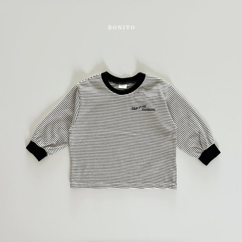 Bonito - Korean Baby Fashion - #babyboutiqueclothing - Stripe Moment Tee - 5