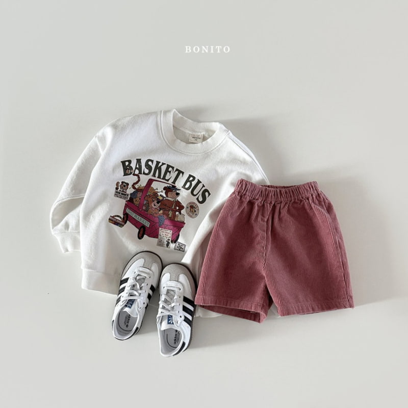 Bonito - Korean Baby Fashion - #babyclothing - Corduroy Half Pants - 9