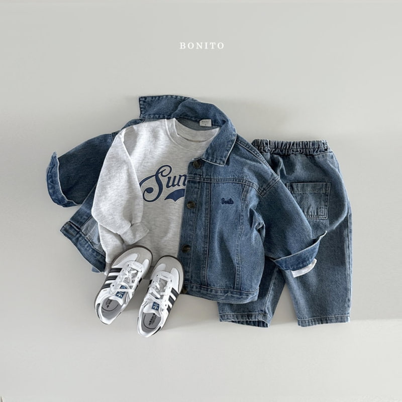 Bonito - Korean Baby Fashion - #babyclothing - Denim Jacket - 8