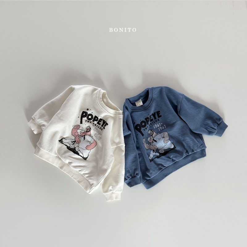 Bonito - Korean Baby Fashion - #babyfever - Popeye Sweatshirts - 2