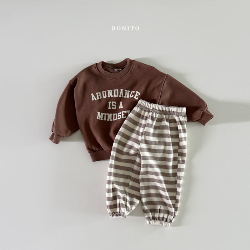 Bonito - Korean Baby Fashion - #babyfever - Stripe Agata Pants - 6