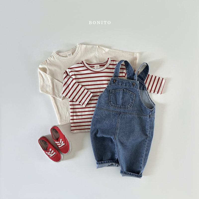 Bonito - Korean Baby Fashion - #babyfever - Bonito 2+1 Base Tee - 12