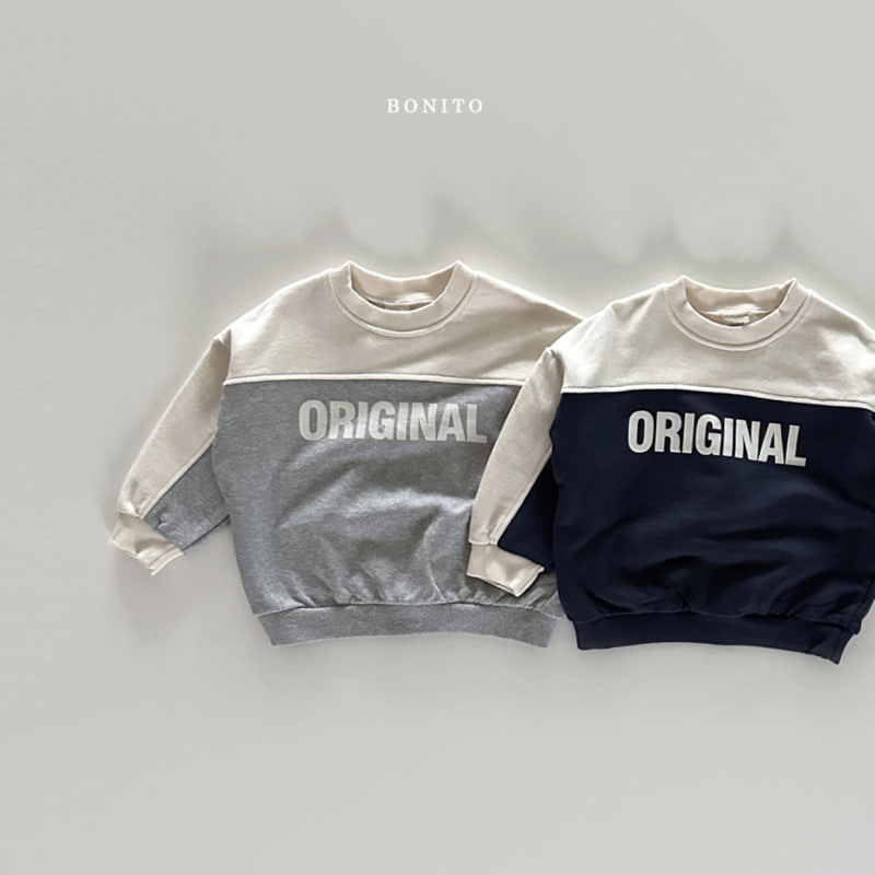 Bonito - Korean Baby Fashion - #babyfever - Original Slit Sweatshirts - 5