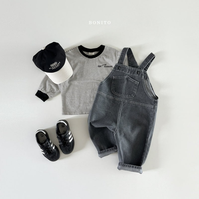 Bonito - Korean Baby Fashion - #babygirlfashion - Stripe Moment Tee - 9