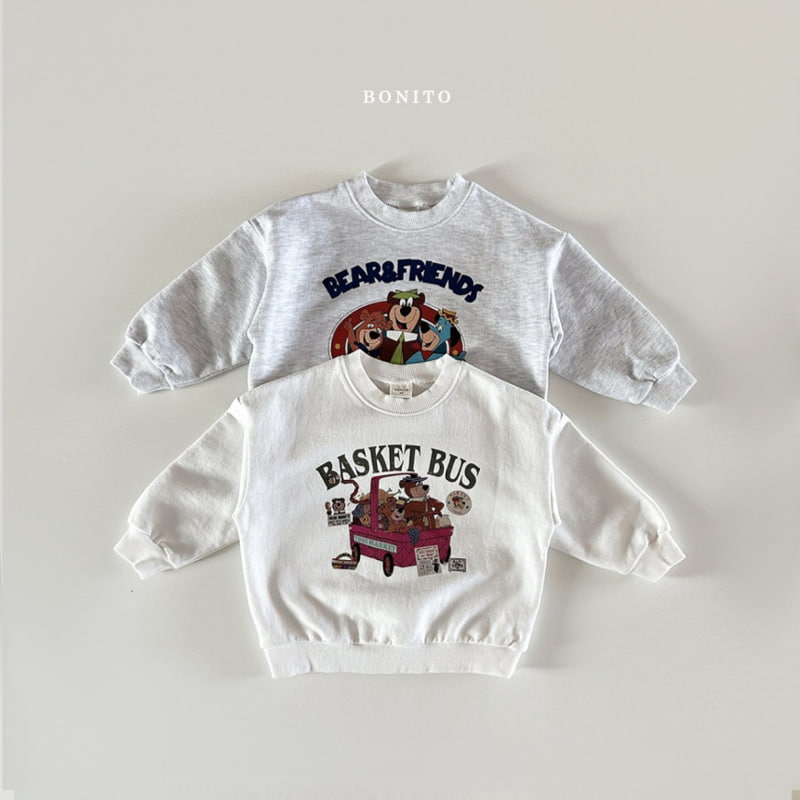 Bonito - Korean Baby Fashion - #babygirlfashion - Basket Bear Sweatshirts