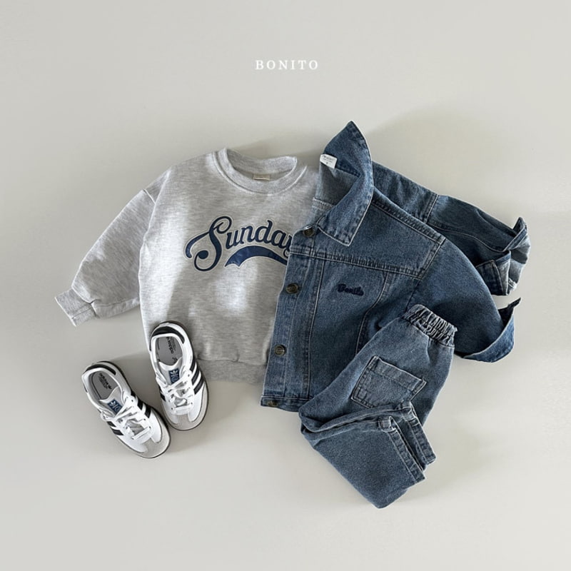 Bonito - Korean Baby Fashion - #babylifestyle - Denim Pants - 3