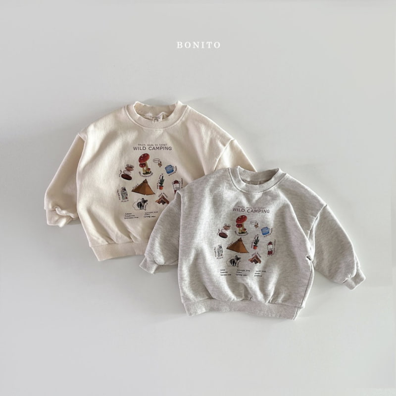 Bonito - Korean Baby Fashion - #babylifestyle - Camping Sweatshirts