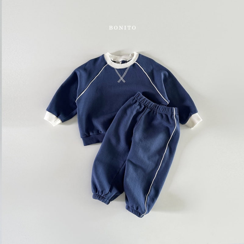 Bonito - Korean Baby Fashion - #babyoninstagram - Point Piping Jogger Pants - 12