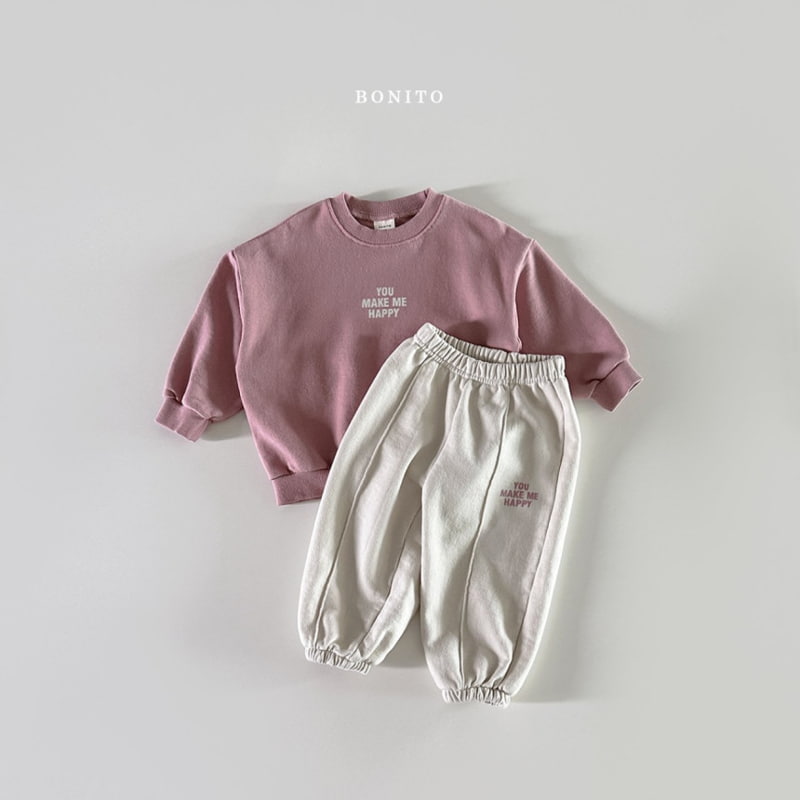 Bonito - Korean Baby Fashion - #babyootd - You Make Top Bottom Set - 9