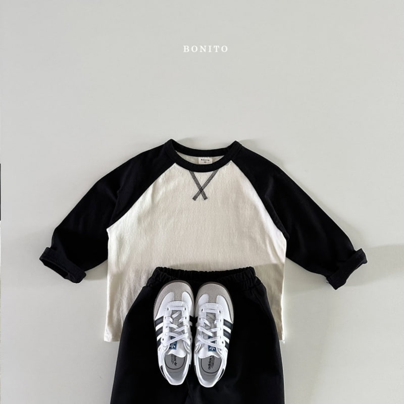 Bonito - Korean Baby Fashion - #babyootd - Raglan Guy Tee - 12