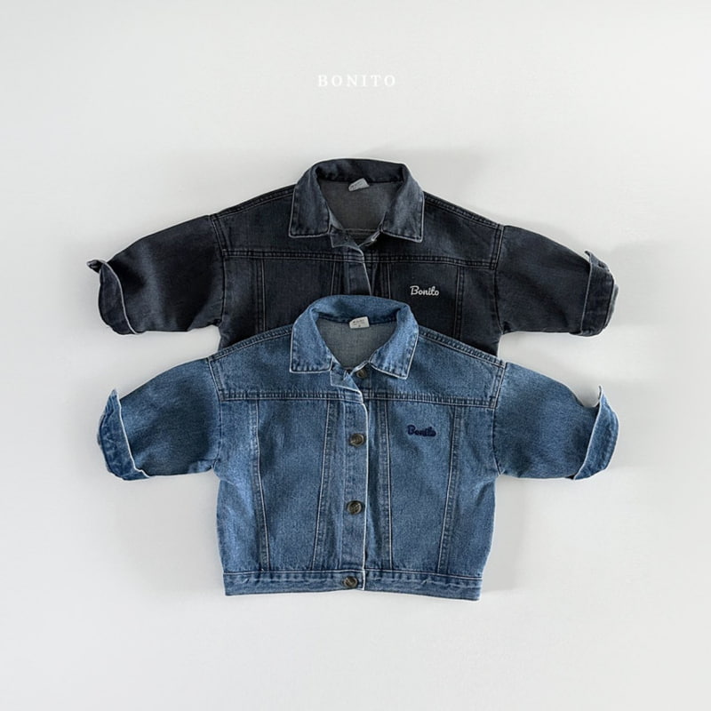 Bonito - Korean Baby Fashion - #babyoutfit - Denim Jacket