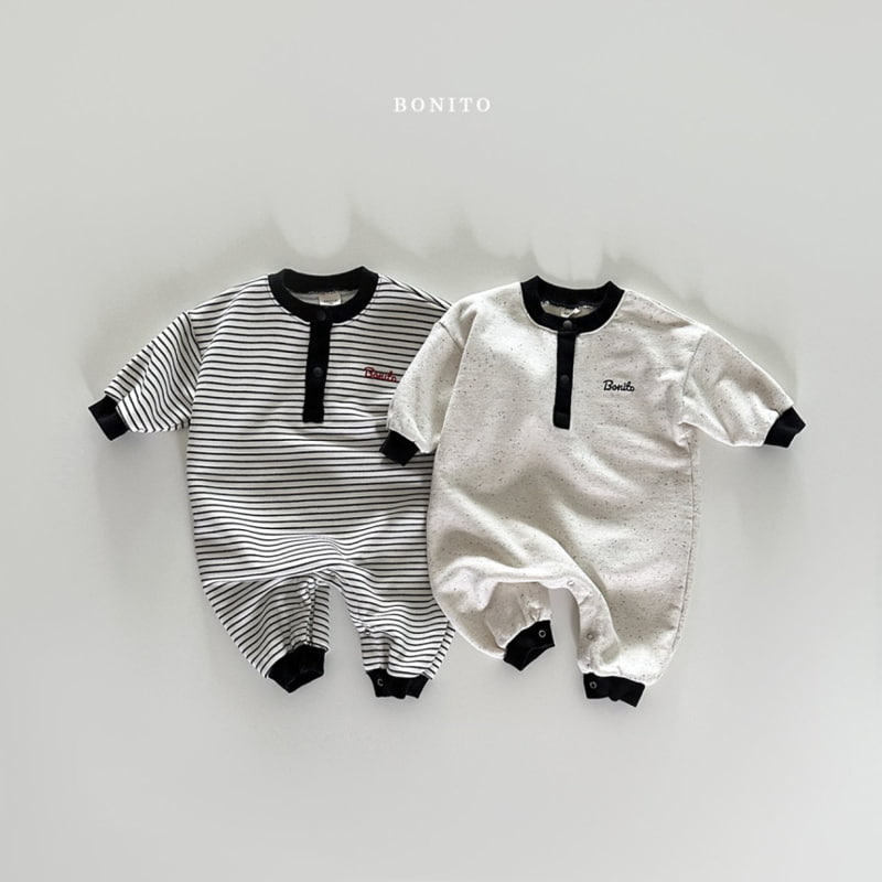 Bonito - Korean Baby Fashion - #babyoutfit - Two Styles Stripe Bodysuit