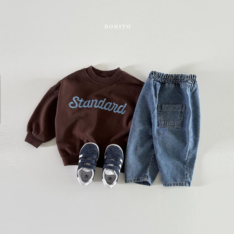 Bonito - Korean Baby Fashion - #babyoutfit - Denim Pants - 6