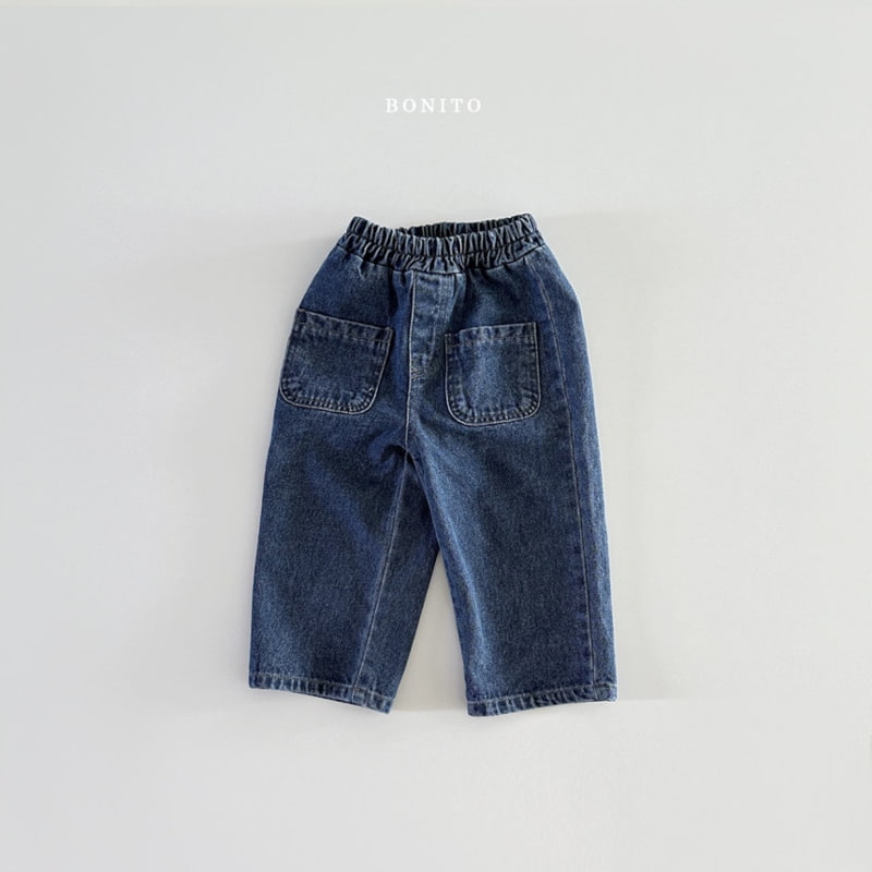 Bonito - Korean Baby Fashion - #babywear - Two Pocket Denim Pants