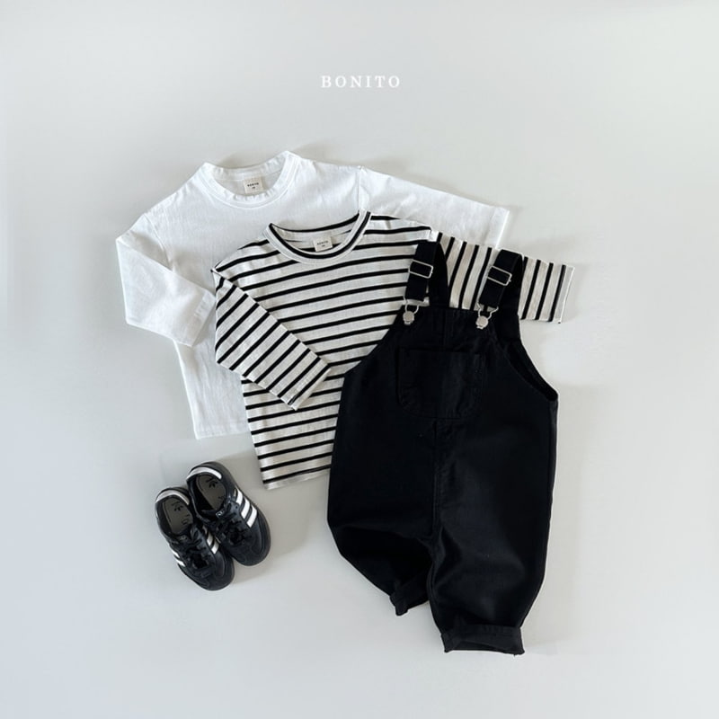 Bonito - Korean Baby Fashion - #babyoutfit - Bonito 2+1 Base Tee - 4