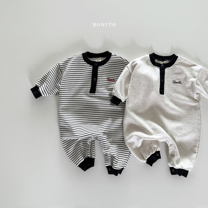 Bonito - Korean Baby Fashion - #babywear - Two Styles Stripe Bodysuit - 3