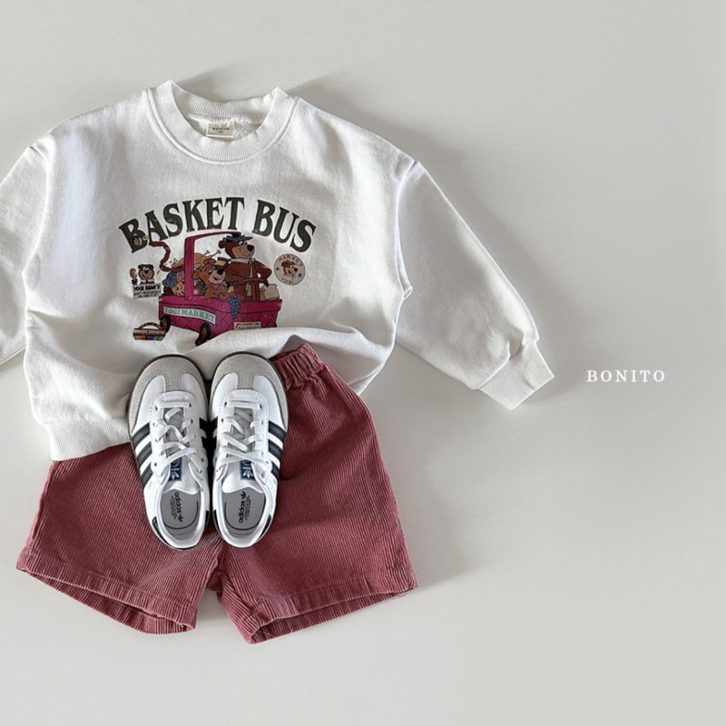 Bonito - Korean Baby Fashion - #babywear - Basket Bear Sweatshirts - 7