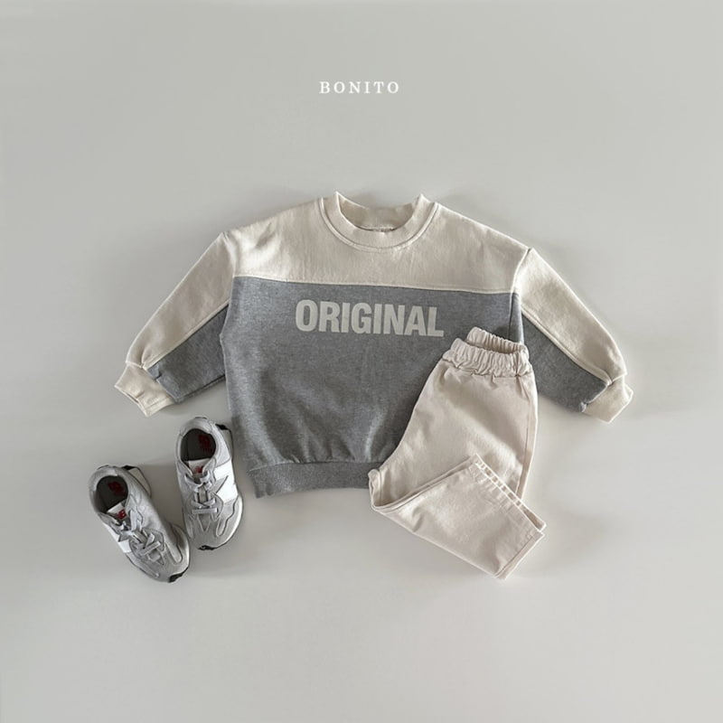 Bonito - Korean Baby Fashion - #babywear - Original Slit Sweatshirts - 12