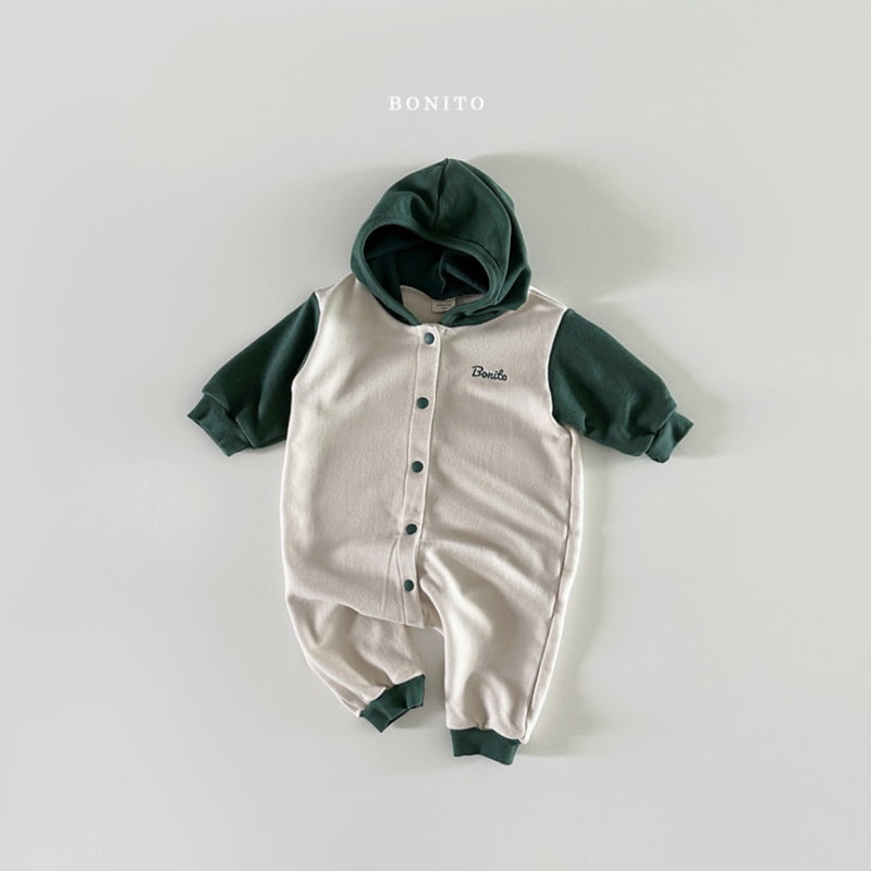 Bonito - Korean Baby Fashion - #babywear - Colored Hoodie Bodysuit - 10