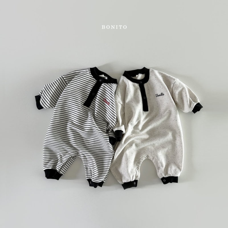 Bonito - Korean Baby Fashion - #babywear - Two Styles Stripe Bodysuit - 4