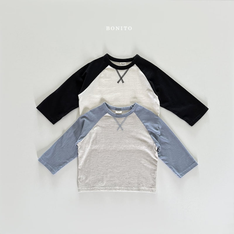 Bonito - Korean Baby Fashion - #onlinebabyboutique - Raglan Guy Tee