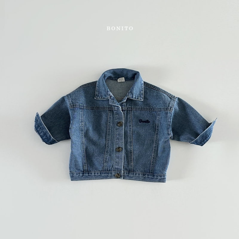 Bonito - Korean Baby Fashion - #smilingbaby - Denim Jacket - 5