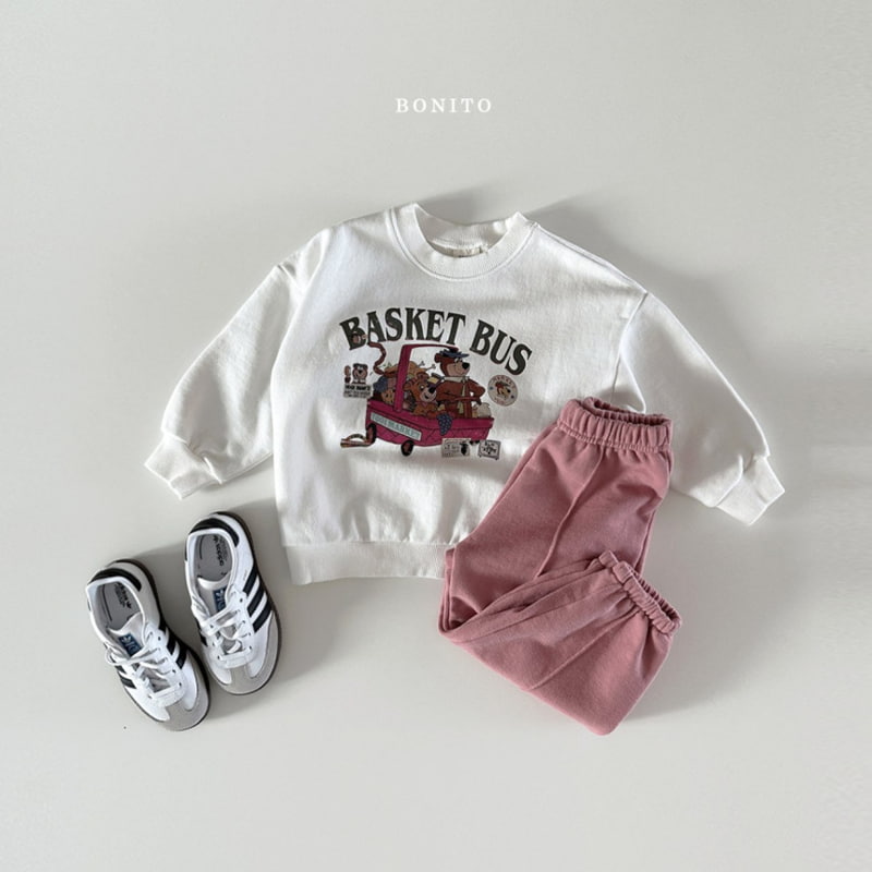 Bonito - Korean Baby Fashion - #smilingbaby - Basket Bear Sweatshirts - 10