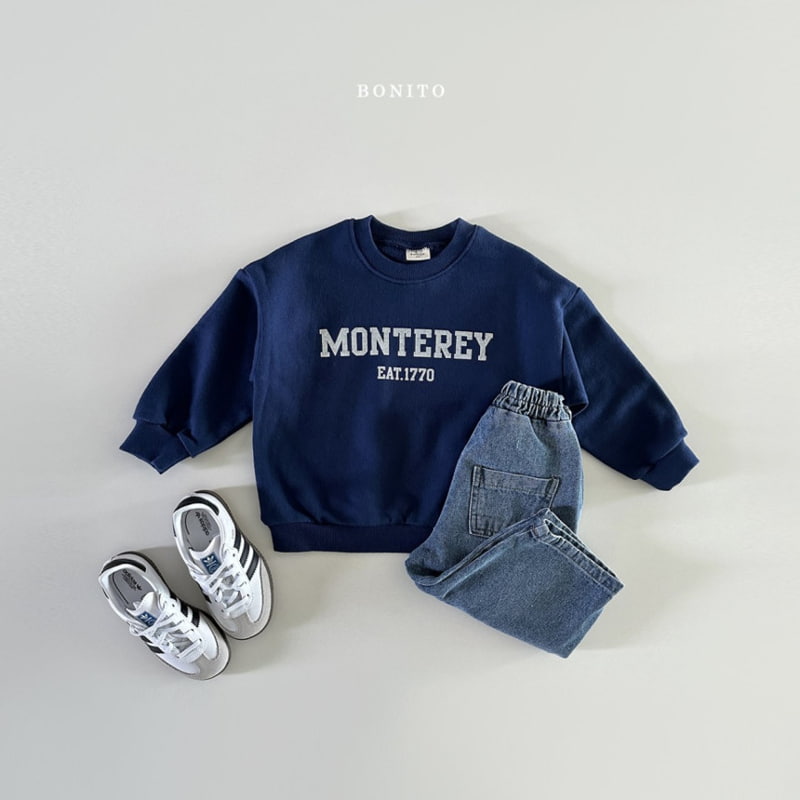 Bonito - Korean Baby Fashion - #onlinebabyshop - Monterey Sweatshirts - 4