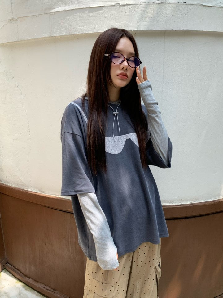 Bricklane - Korean Women Fashion - #womensfashion - Cozy Knit Tee - 4