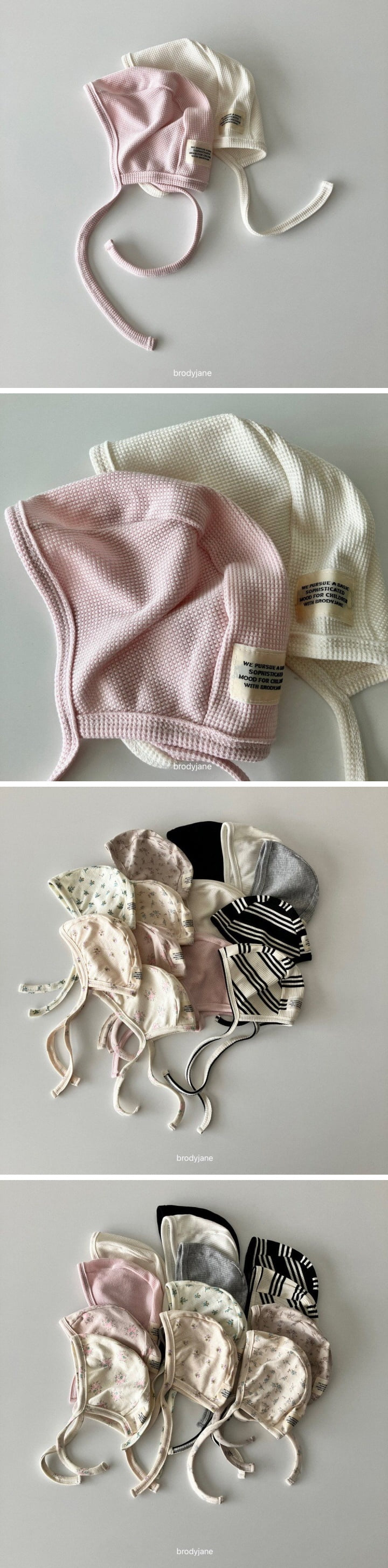 Brody Jane - Korean Baby Fashion - #babyoutfit - Single Waffle Bonnet