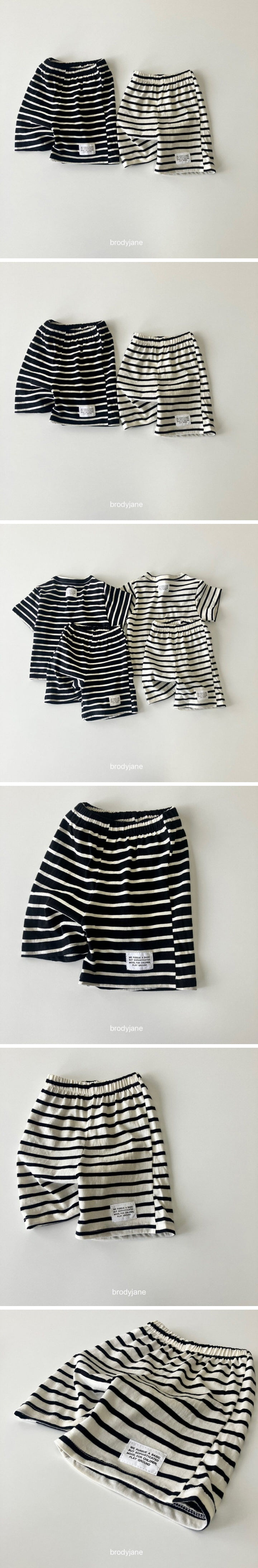 Brody Jane - Korean Children Fashion - #prettylittlegirls - Middle Stripe Shorts