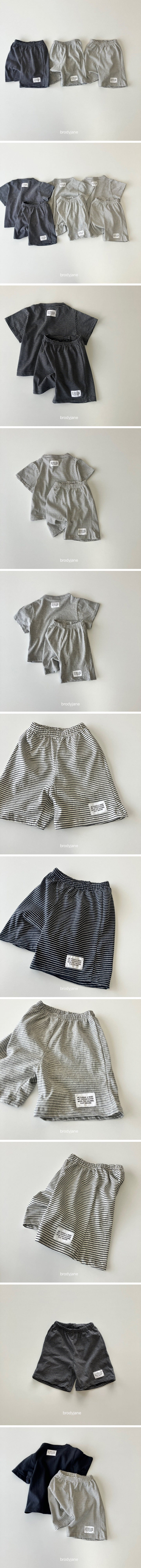 Brody Jane - Korean Children Fashion - #toddlerclothing - Small Stripe Shorts