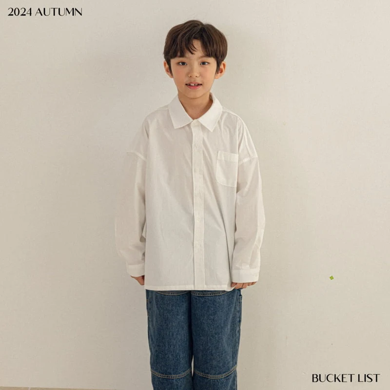 Bucket List - Korean Children Fashion - #Kfashion4kids - Daily Shirt - 8