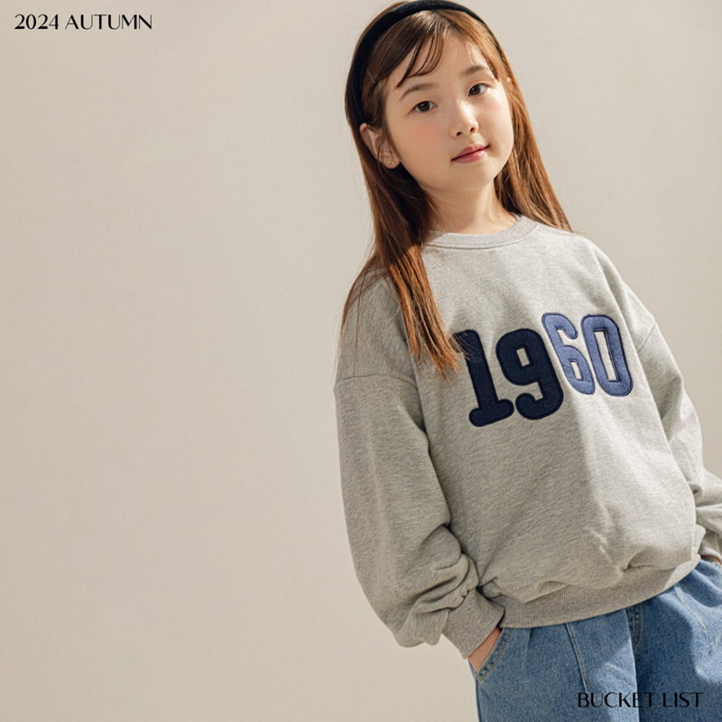 Bucket List - Korean Children Fashion - #Kfashion4kids - 1960 Sweatshirts