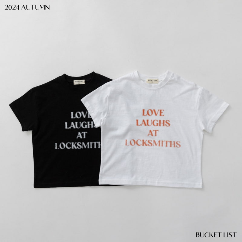 Bucket List - Korean Children Fashion - #Kfashion4kids - Love Tee - 9